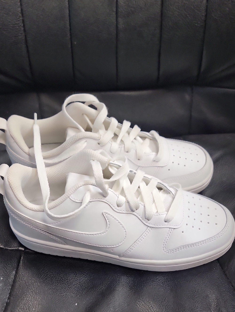 Nike Kids' White Low-Top Sneakers